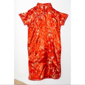 CHINESE Dress 💜Qipao Cheongsam Red/yellow size 16